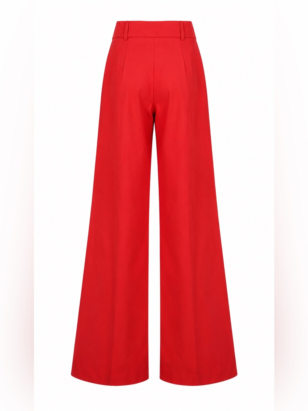 Vintage 1970s Garland High Rise Wide Leg Red Pants - XS/24 - Picture 2 of 6